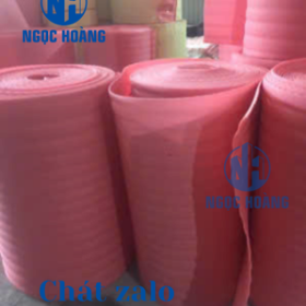 cuộn xốp foam màu hồng có chống tĩnh điện dày 2mm*1.05m*150m