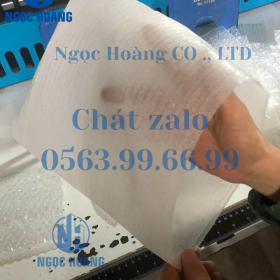 Túi xốp foam 1mm có tráng màng nilon mặt trong